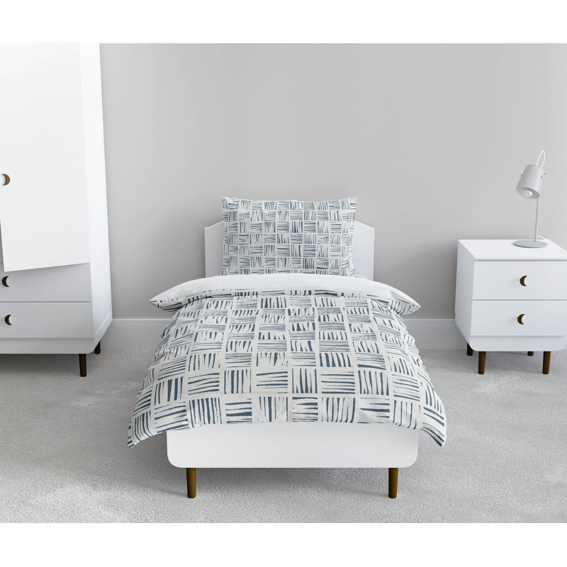 Lash Locked Comforter Set, Blue