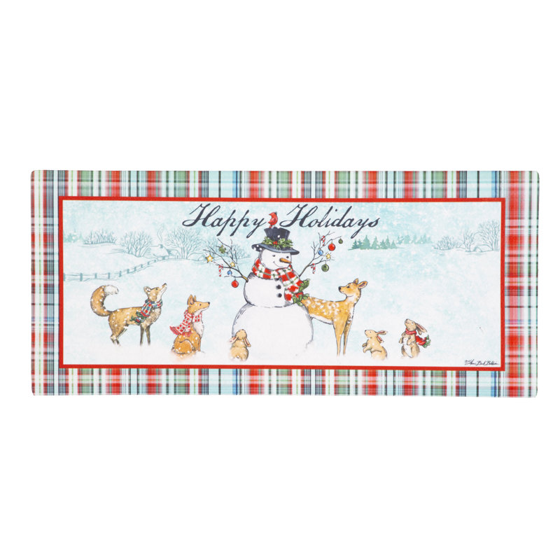 Tapis Snowman Holiday Sassafras