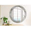 Huldar Glass Flat Wall Mirror