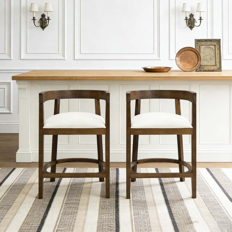 Rubberwood Counter Stool