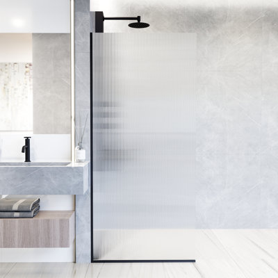 Zenith Frameless Fixed Shower Screen