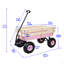 Chariot de jardin pour l'extérieur avec chariot pneumatique