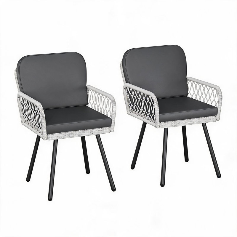 Outdoor Lounge Chair with Cushions