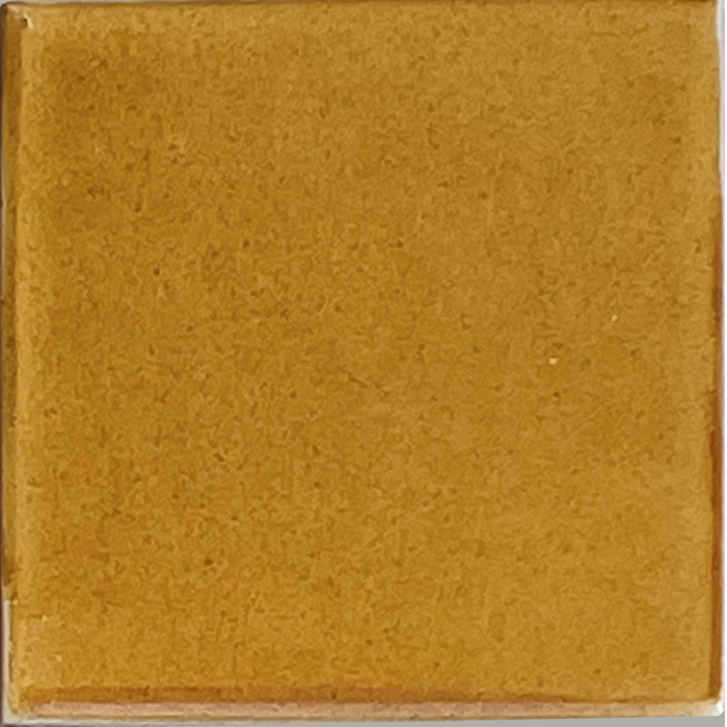 4,2 po x 4,2 po mosaïque de dosseret TalaMex faite à la main 9 pièces Talavera, Jaune