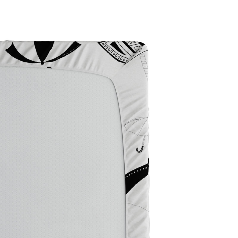 Drap-housse, Drap-housse de taille double, Parasol noir