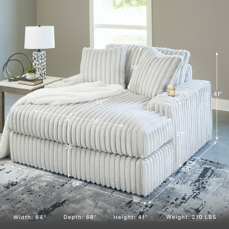Duccio Upholstered Chaise Lounge
