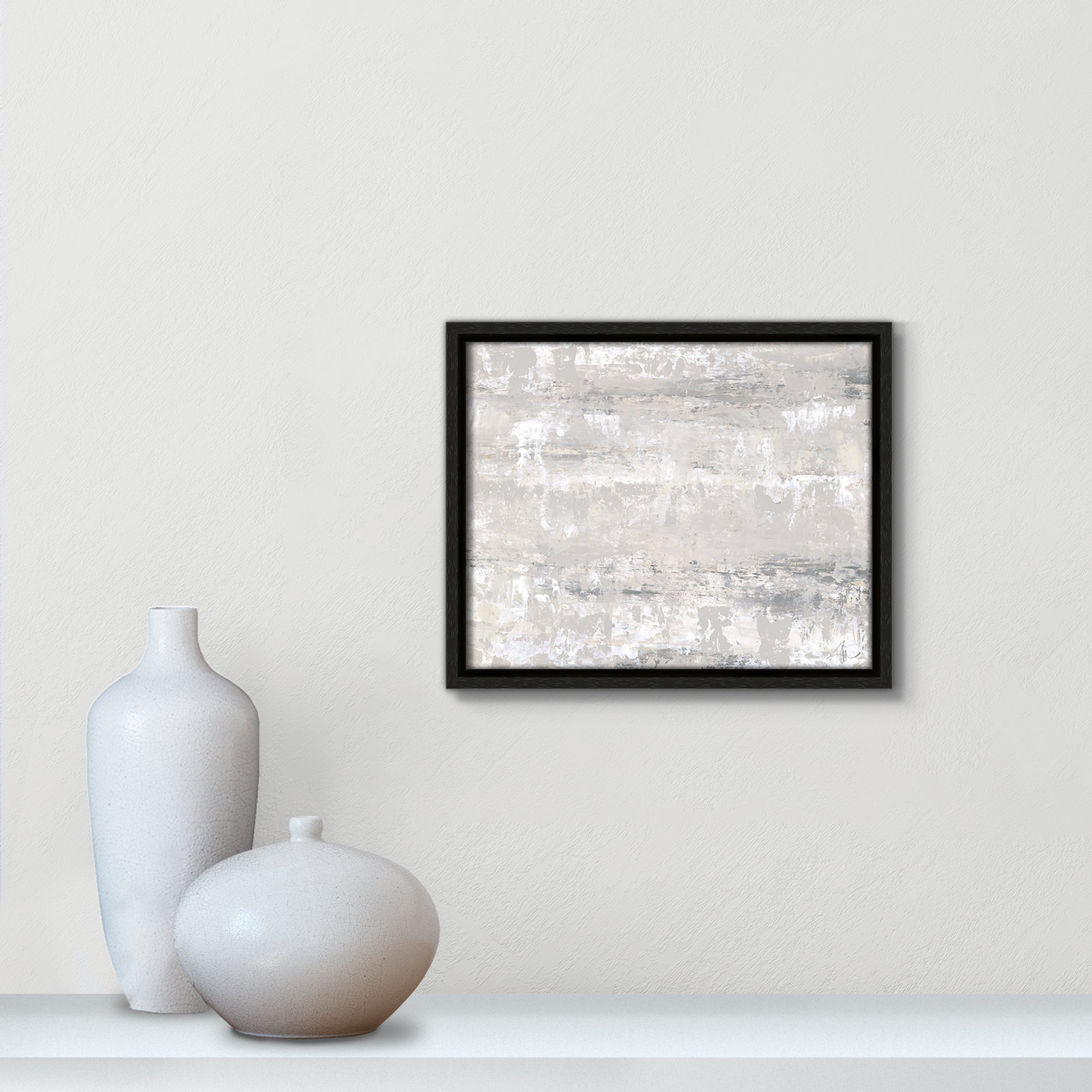 Desert Winds by Filippo Ioco - Print, 9.5" H x 11.5" W x 2" D, Espresso Framed Canvas