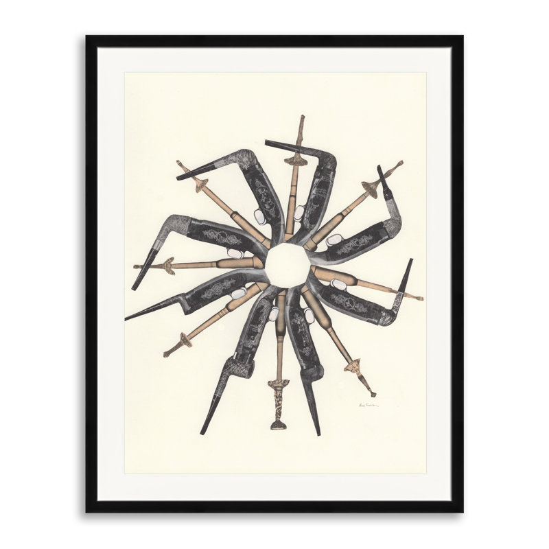 Variété de l'espèce par Lisa Eisenbrey - impression, H 31,25 po x l 25,25 po, Papier avec cadre noir