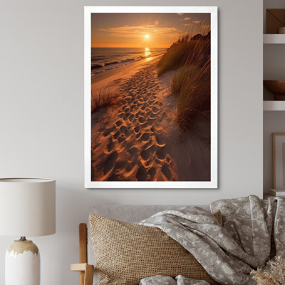 «Alabama Golden Hour At Gulf Shores VII», reproduction sur toile
