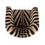 Genuine Hide Barrel Chair