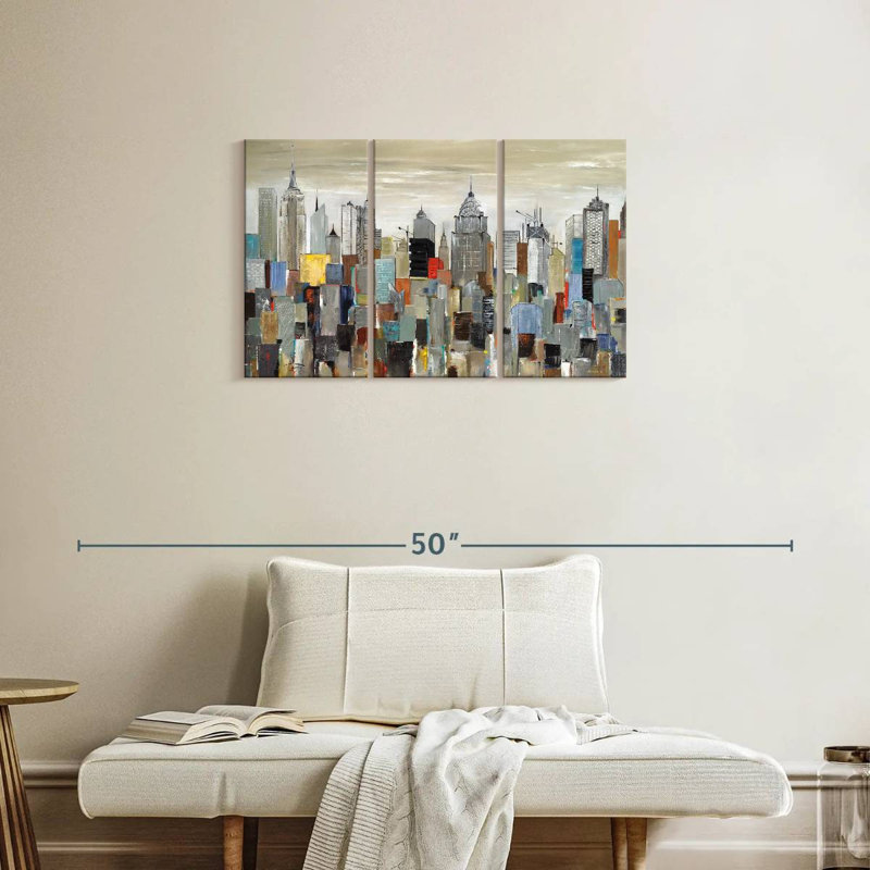 Avery, horizon de New York, H 20 po x l 33 po