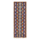 One-of-a-Kind Rectangle 2'6" X 7'9" Hand Knotted Area Rug