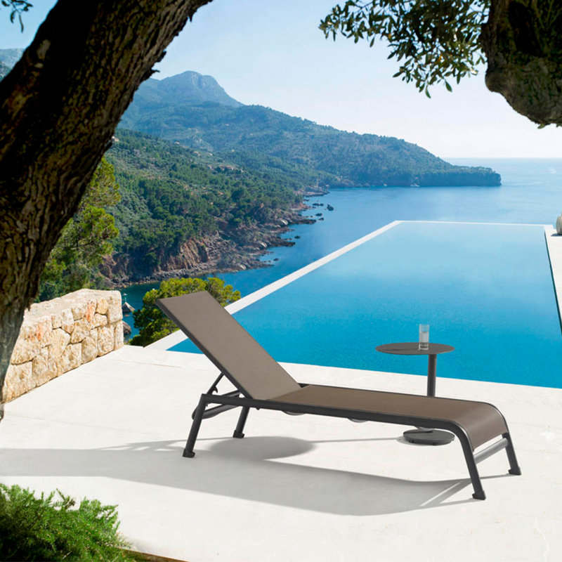 Agustin Outdoor Single chaise