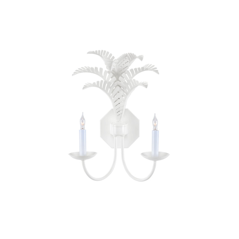 Royal 2 - Light Candle Wall Light, White