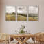 Rolling Hills Serene Countryside - 3 pièces, reproduction sur toile-98249538-98249539