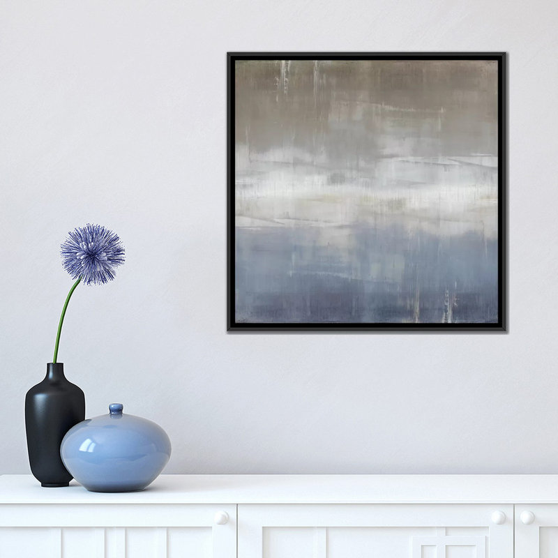 «Purposeful II», impression sur toile, H 18 po x l 18 po x P 1,5 po, Toile avec cadre noir, Pas de tapis