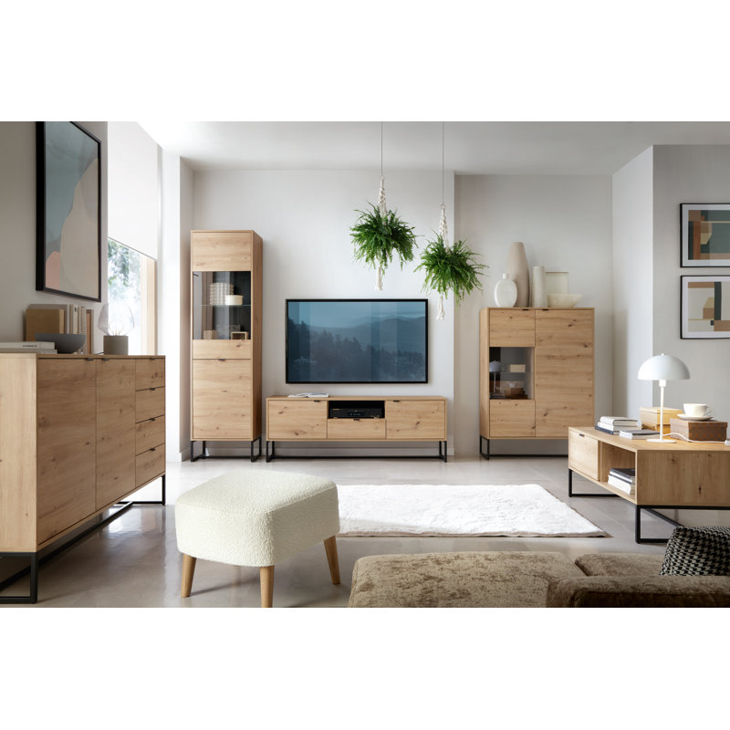 Alvordton Display Cabinet, Without Lighting