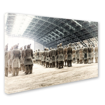 Cosey "Terracotta Army VII" by Philippe Hugonnard Photographic Print on Wrapped Canvas