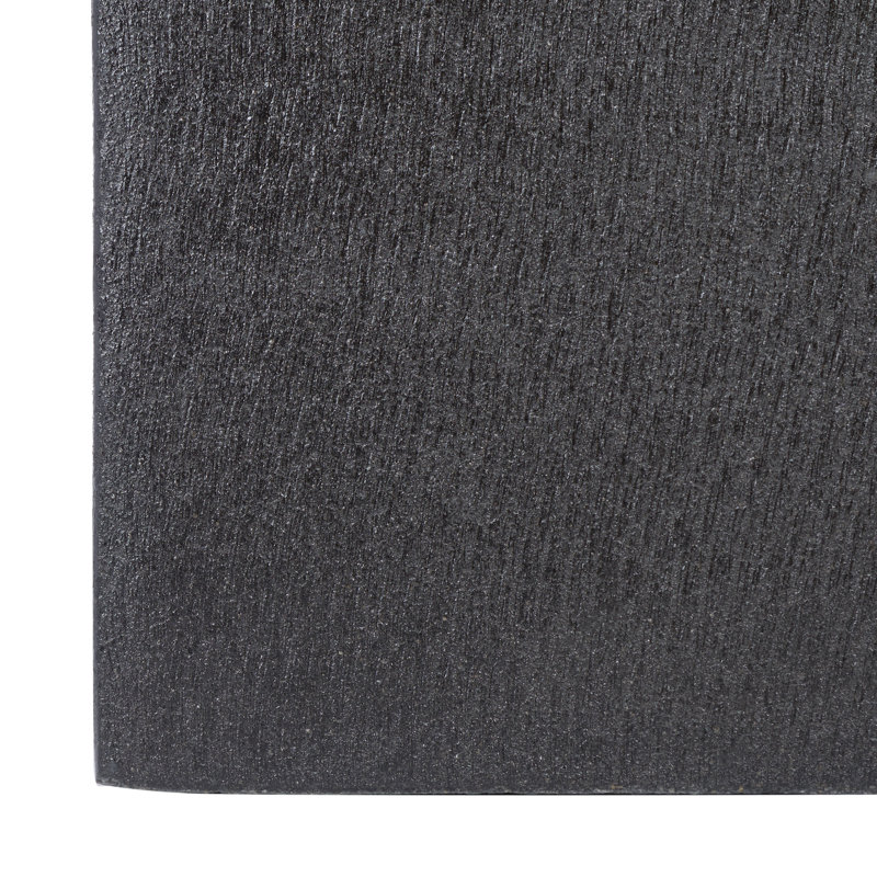 Boîte à fleurs en ciment Damariye, gris, H 12,9 po x l 12,9 po x P 12,9 po