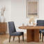 Oliver Cotton Blend Upholstered Dining Chair