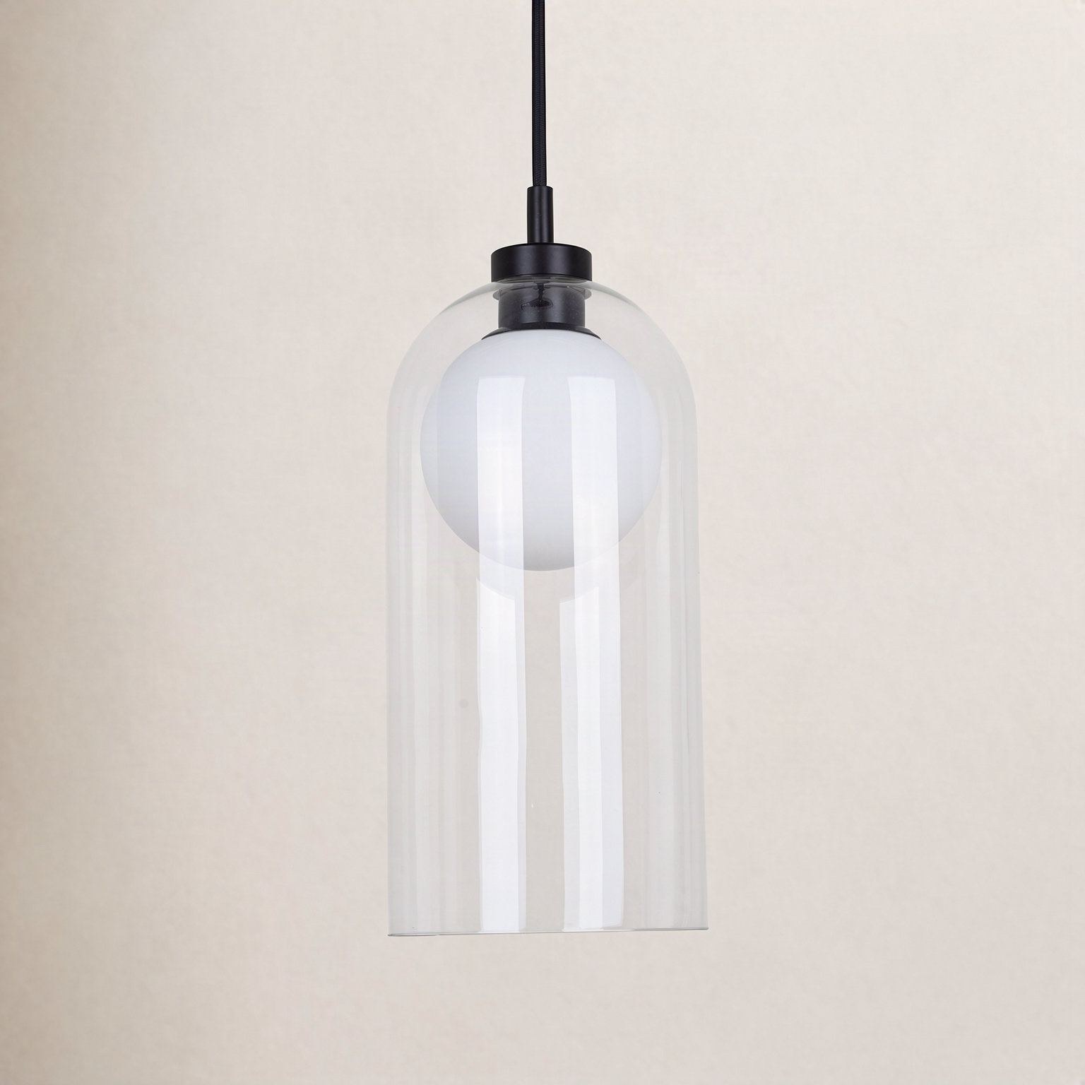 Kathrynn Single Light Glass Pendant