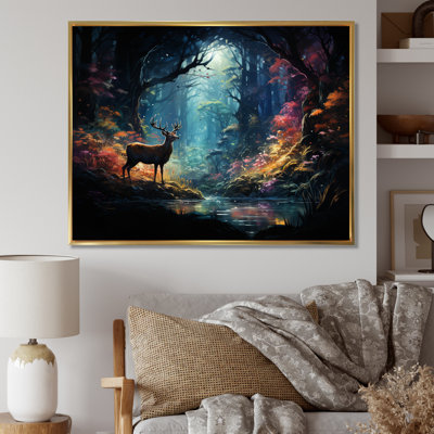 " Deer Enchanted Forest III "