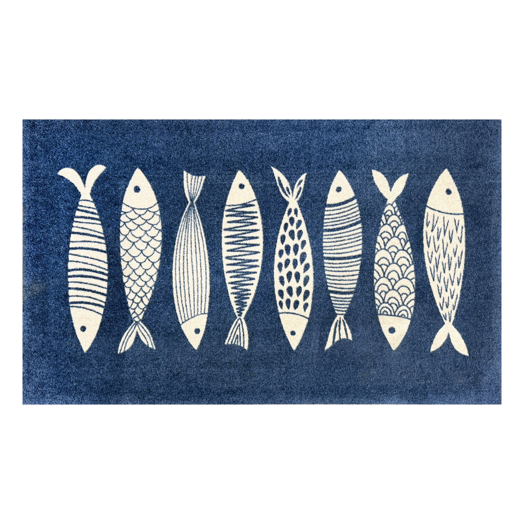 Rosecliff Heights Wash+Dry Fish Tango Washable Rug & Reviews | Wayfair