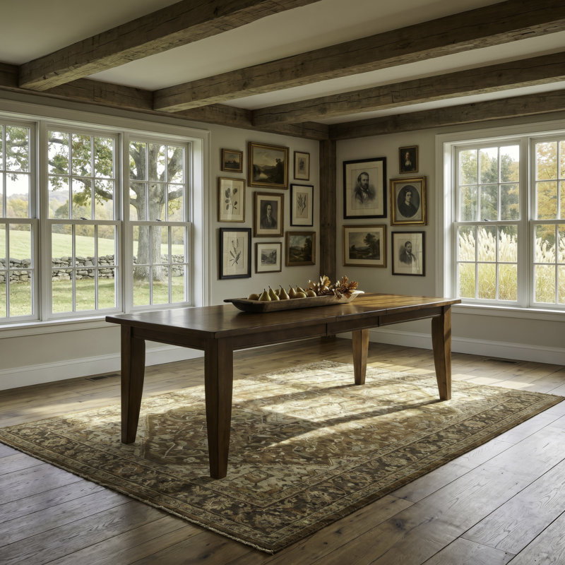 Henrickson Rectangular Leg Dining Table
