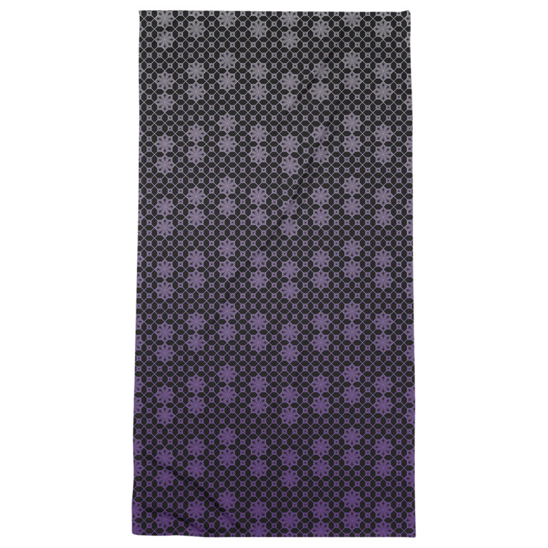 Katelyn Elizabeth Cotton Blend Beach Towel, Purple