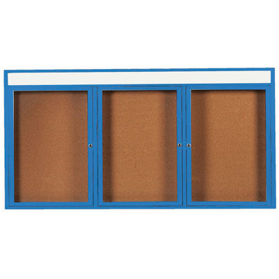 AARCO No Cork Metal Bulletin Board