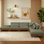 Canapé modulaire en tissu de chenille 160 po Turin