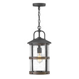 Lakehouse Black 1 -Bulb 17.75" Outdoor Pendant