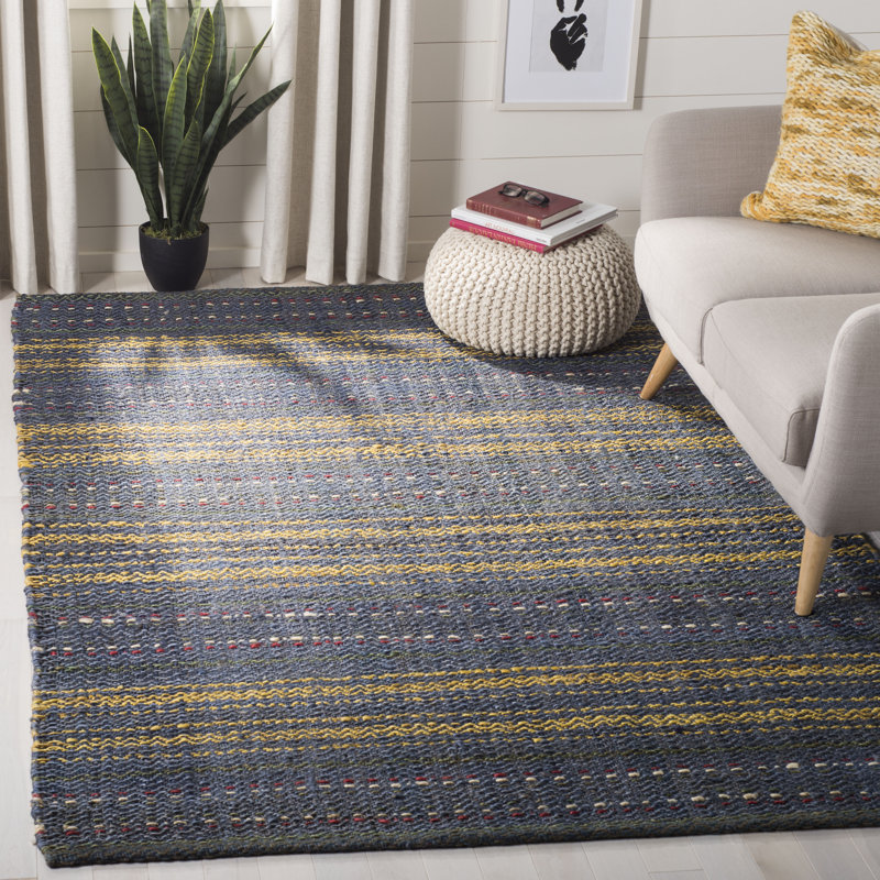 Tapis en jute tissé à la main Harkness, Rectangle de 5 pi x 8 pi