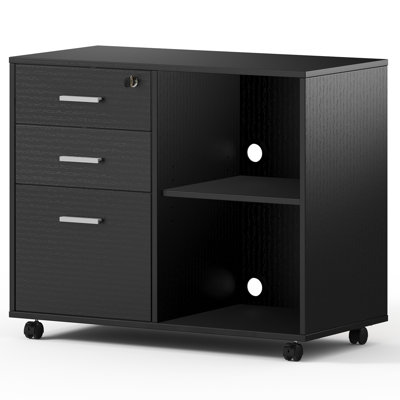Mikhaila 3 Drawer Storage Drawer