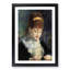 Woman Crocheting by Pierre-Auguste Renoir - Picture Frame Painting-62805041-62805043