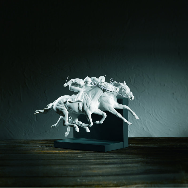 Figurine cheval de course