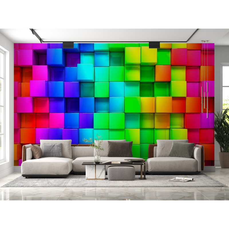 Donalda Peel & Stick Wall Mural, 124'' L x 173'' W