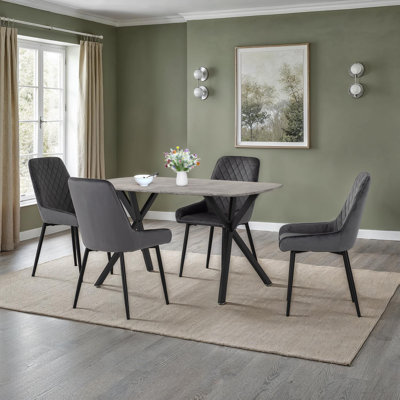 Mizel 4 - Person Dining Set