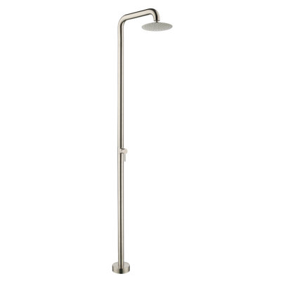 316 Stainless Steel Freestanding Outdoor Shower