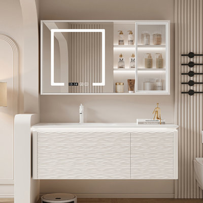 Armoire de salle de bain simple de style nordique