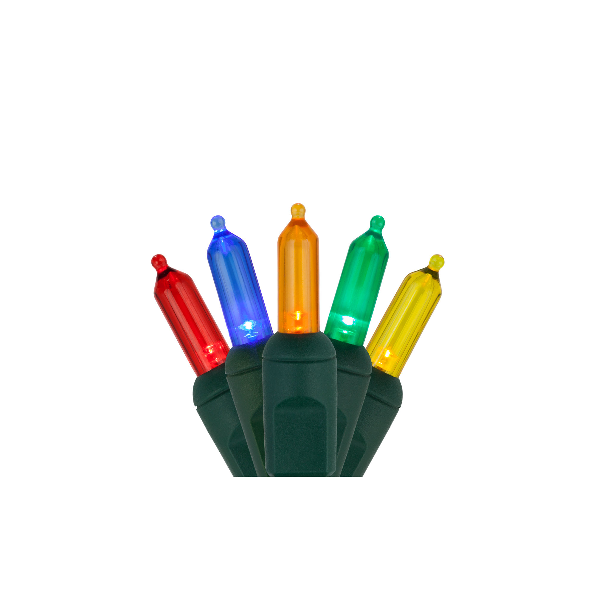306'' LED String Lights, Blue/Red/Green