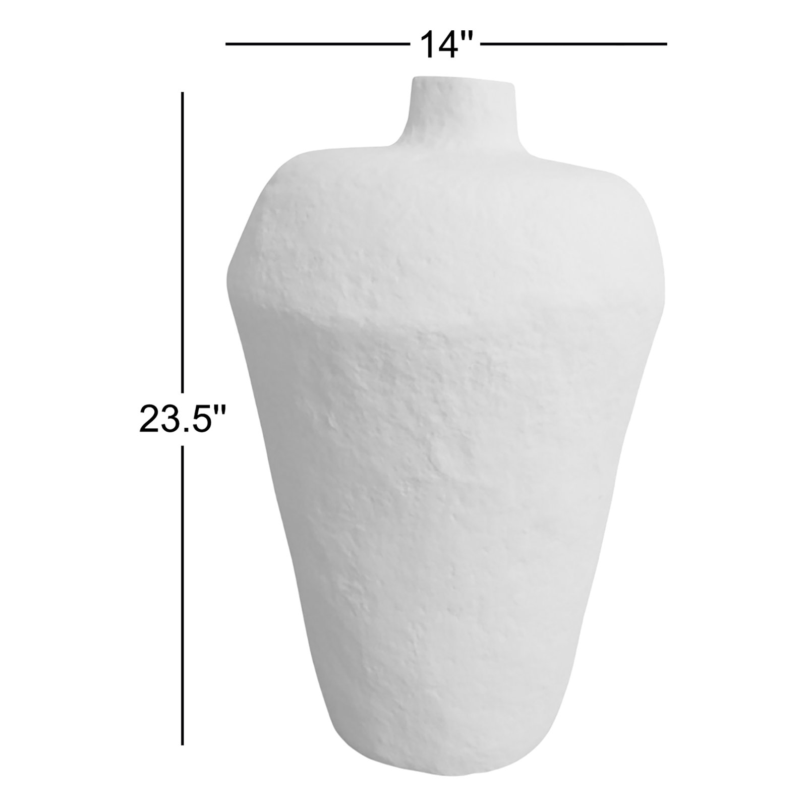 Nikia 23.5'' Earthenware Table Vase
