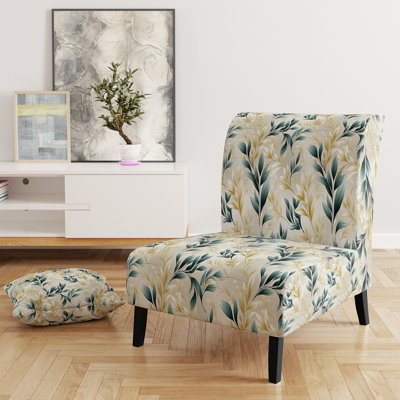 Fauteuil de chambre délicat - fougères délicates