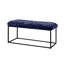 Banc rembourré en velours 39 po Gemma-1813041960