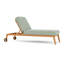 Alpine Outdoor Teak Chaise Lounge-1700104253