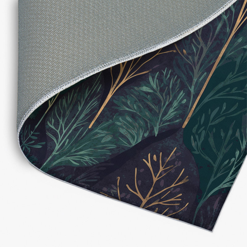 Tapis intérieur et extérieur Whispering Ivy, Rectangle 1 pi 6 po x 2 pi 6 po