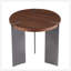 Table basse ronde en bois de chêne et pieds en métal-2014865499-2014865493
