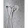 Multi Function Dual Shower Head with In2ition Shower
