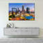 Skylines and Cityscapes Charlotte, reproduction sur toile-92517847