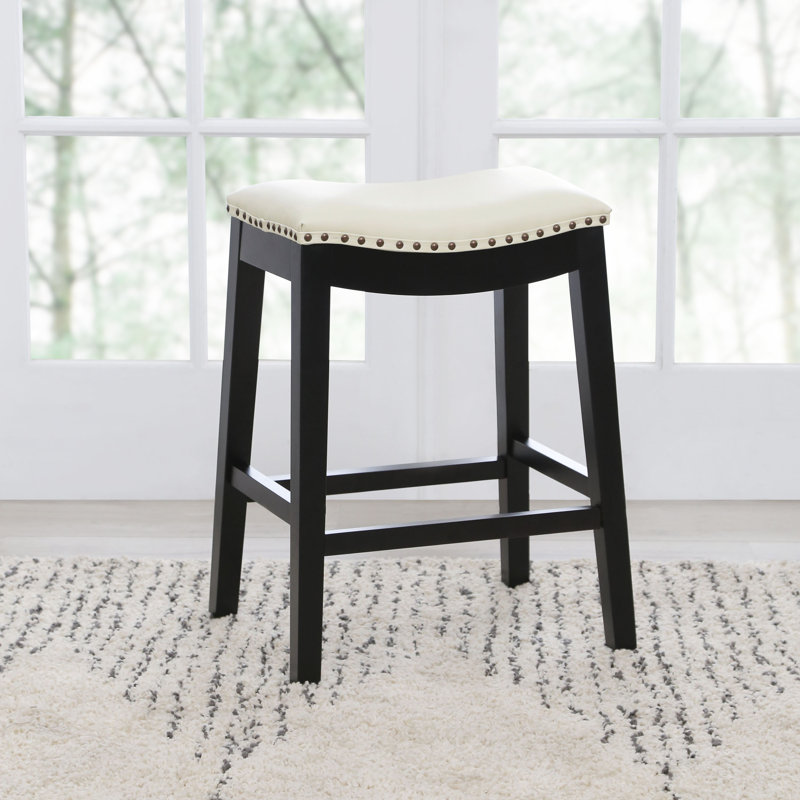 Tabouret de bar Oglethorpe, Ivoire, Tabouret de comptoir (assise de 26 po de hauteur)